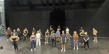 Students Rehearsing For Romeo And Juliet And As You Like It. Photo Credit Leeds Playhouse